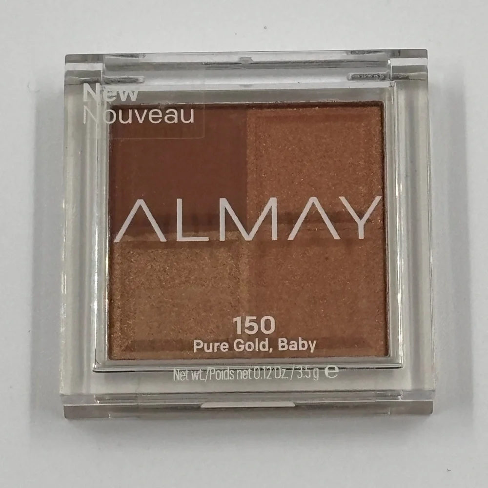Almay Shadow Squad Eyeshadow Palette 150 Pure Gold Baby - New NIB